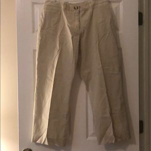 Women’s, size 16 Cream/Beige colored trousers